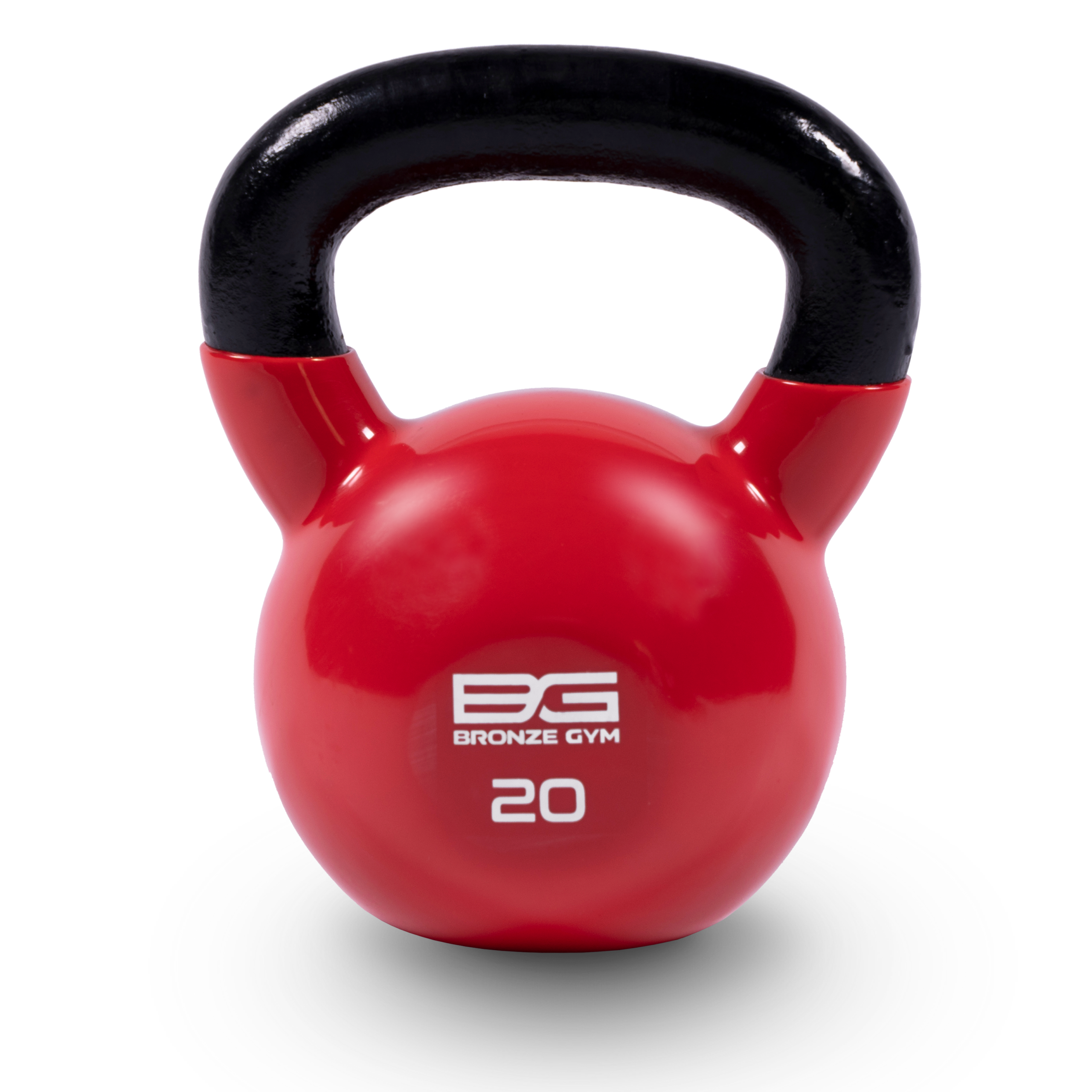 Гиря BRONZE GYM в виниловой оболочке 20 кг