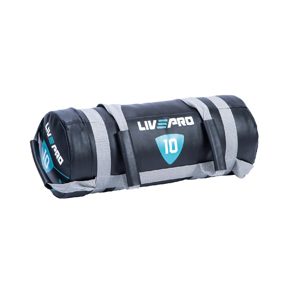 Сэндбэг LIVEPRO Power Bag 25 кг, черный/серый