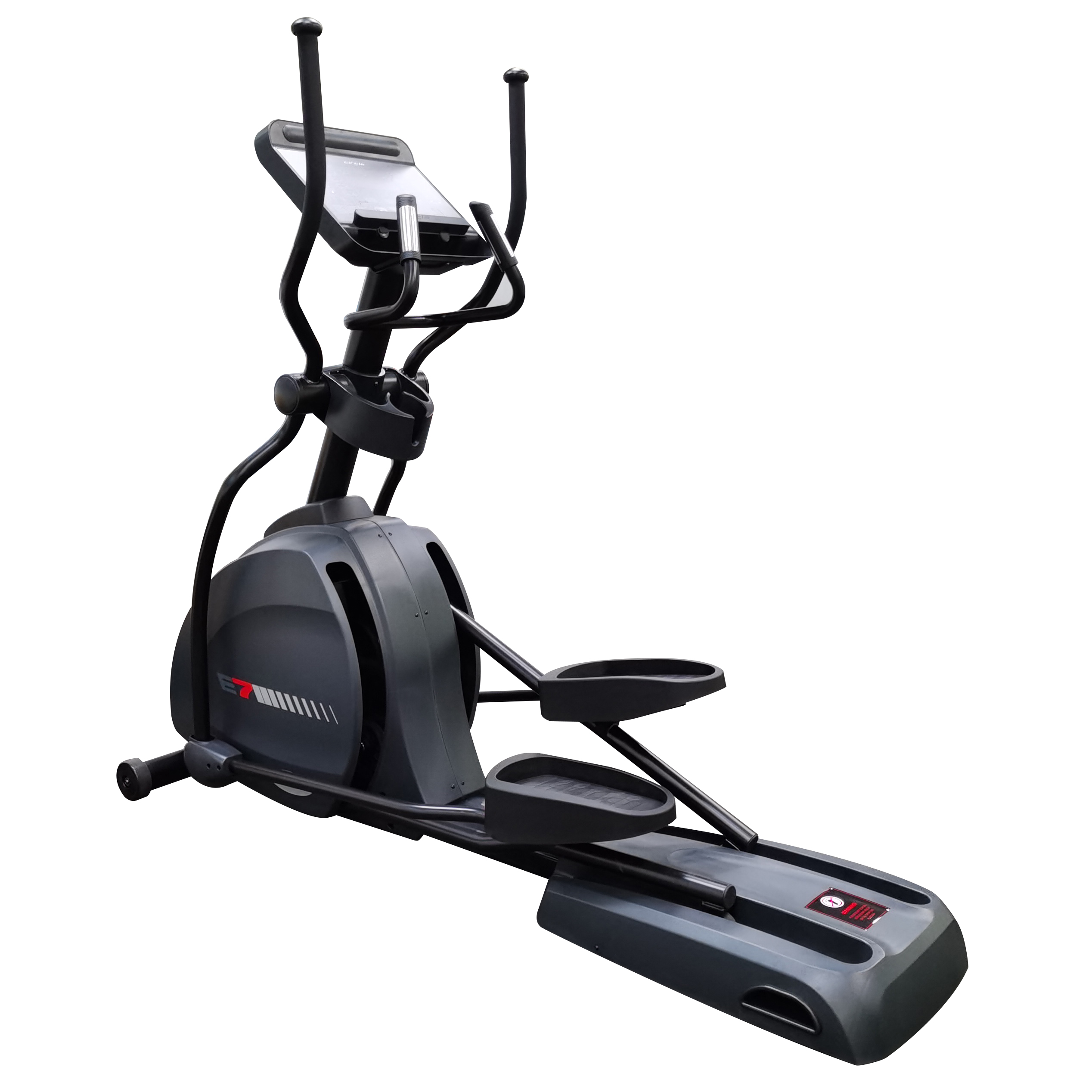 Эллиптический тренажер CIRCLE FITNESS E7 черный, консоль 2.0