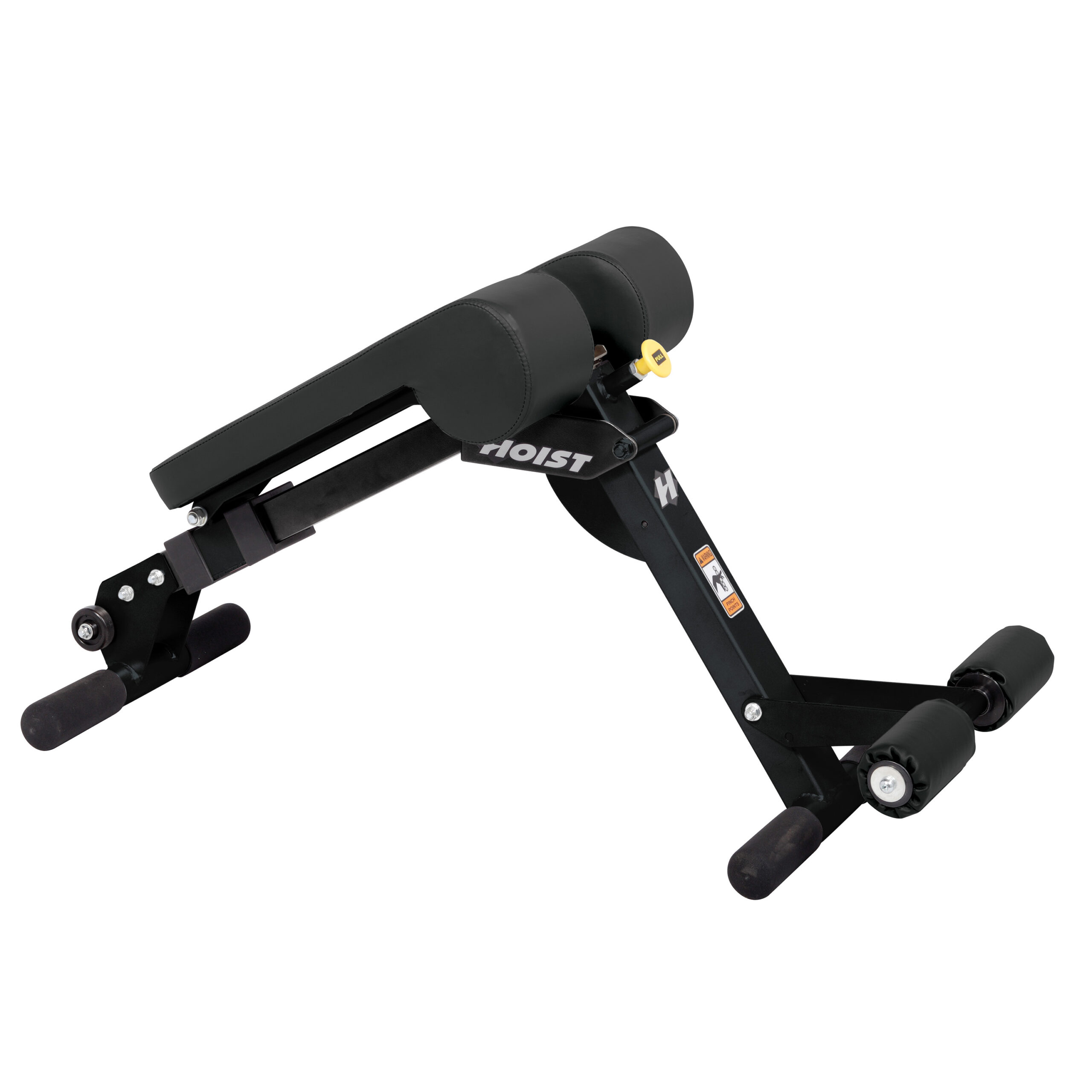 Скамья, гиперэкстензия для дома HOIST HF-4263 матовый черный/черный