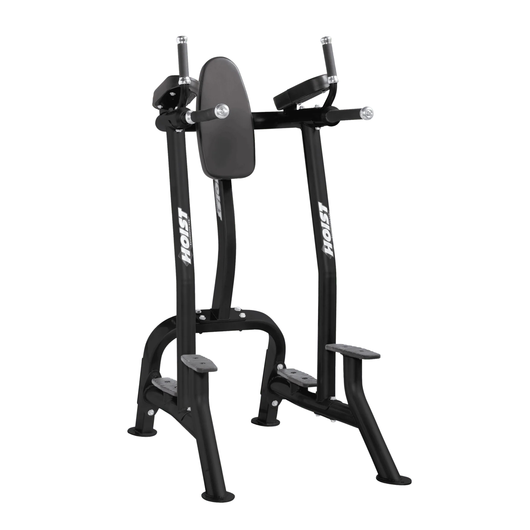 Поднятие коленей, Брусья HOIST CF-3252 матовый черный/черный