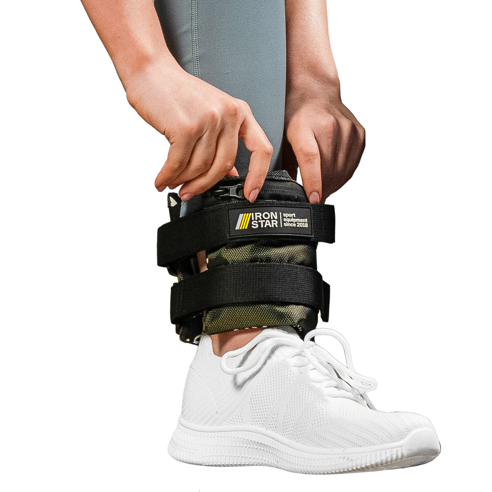 Разборные утяжелители IRON STAR по 2 кг, пара, черный