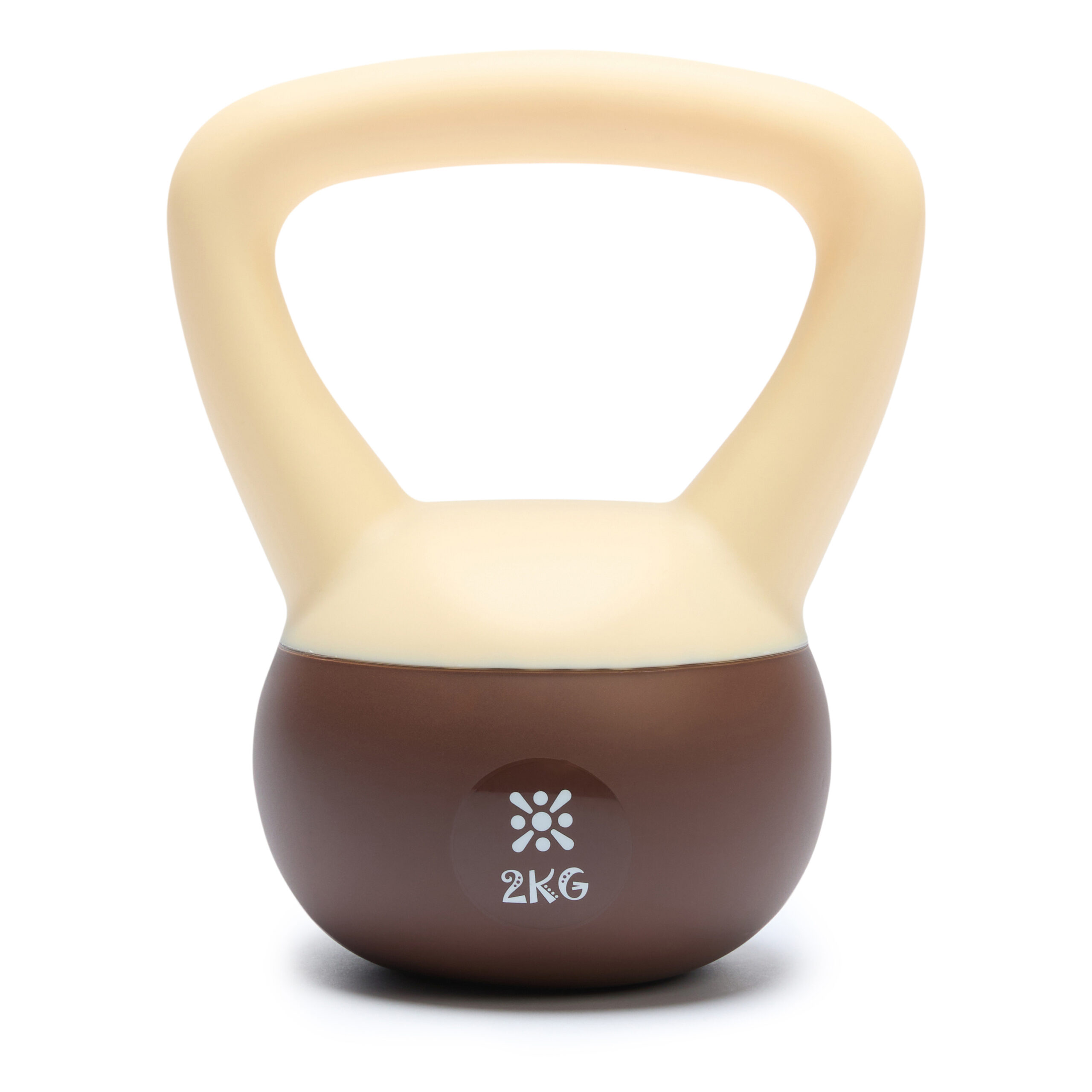 Мягкая гиря LIVEPRO Soft Kettlebell 10 кг, бело-коричневый