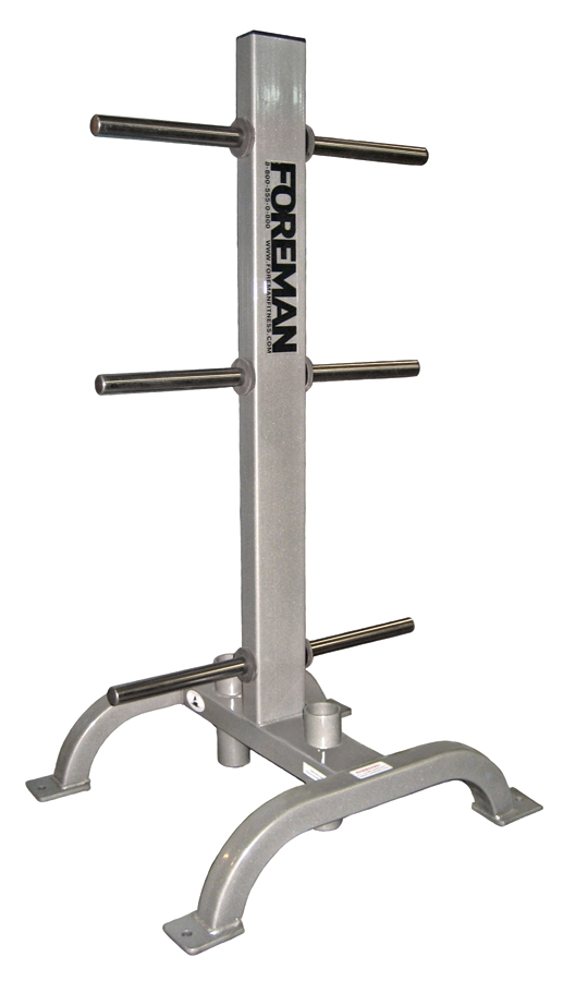 Стойка под олимпийские диски FOREMAN FR-816 светло-серебряный