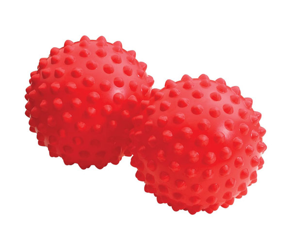 Мячи для релаксации FRANKLIN METHOD Easy Grip Set пара, диаметр 10 см, красный