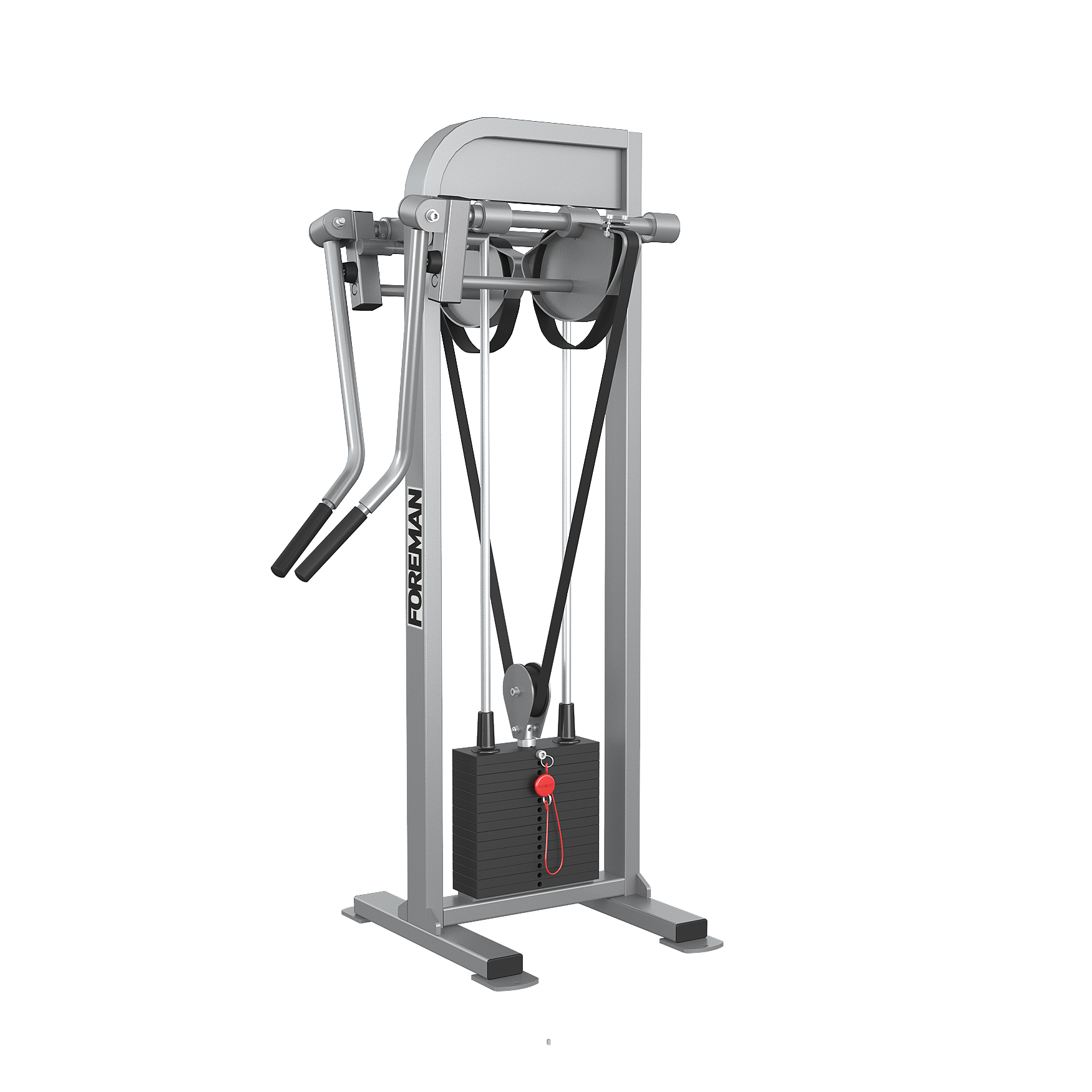 Дельтоид стоя FOREMAN FS-416 светло-серебряный