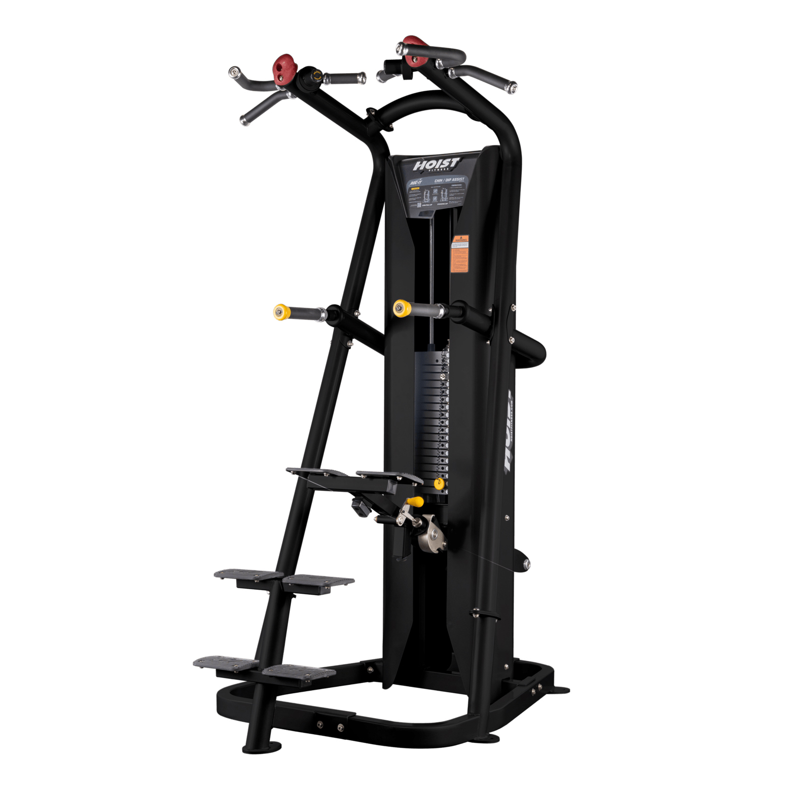 Подтягивание, Отжимание с помощью HOIST ROC-IT RS-2700 матовый черный