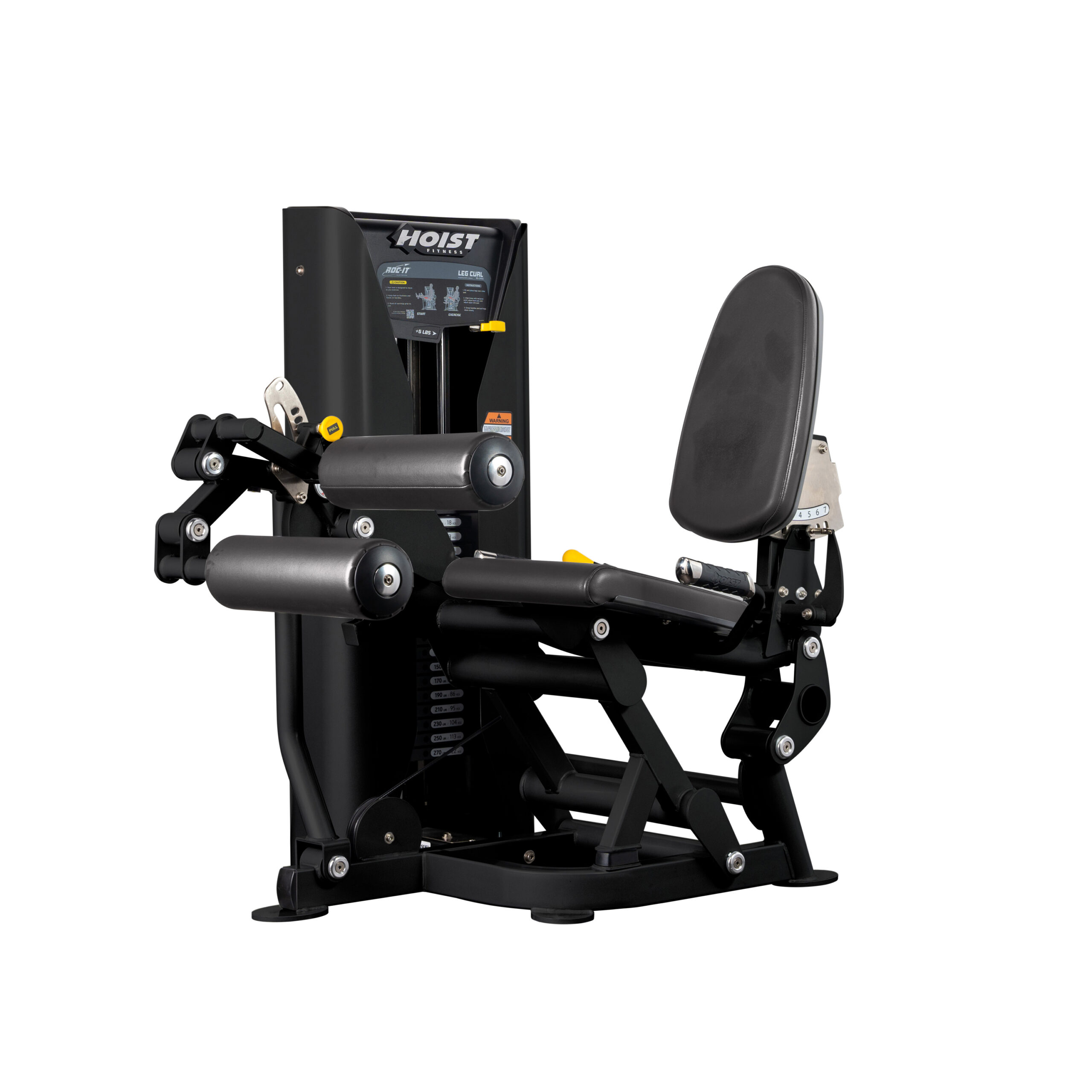 Сгибание ног сидя HOIST ROC-IT RS-1402 матовый черный/черный