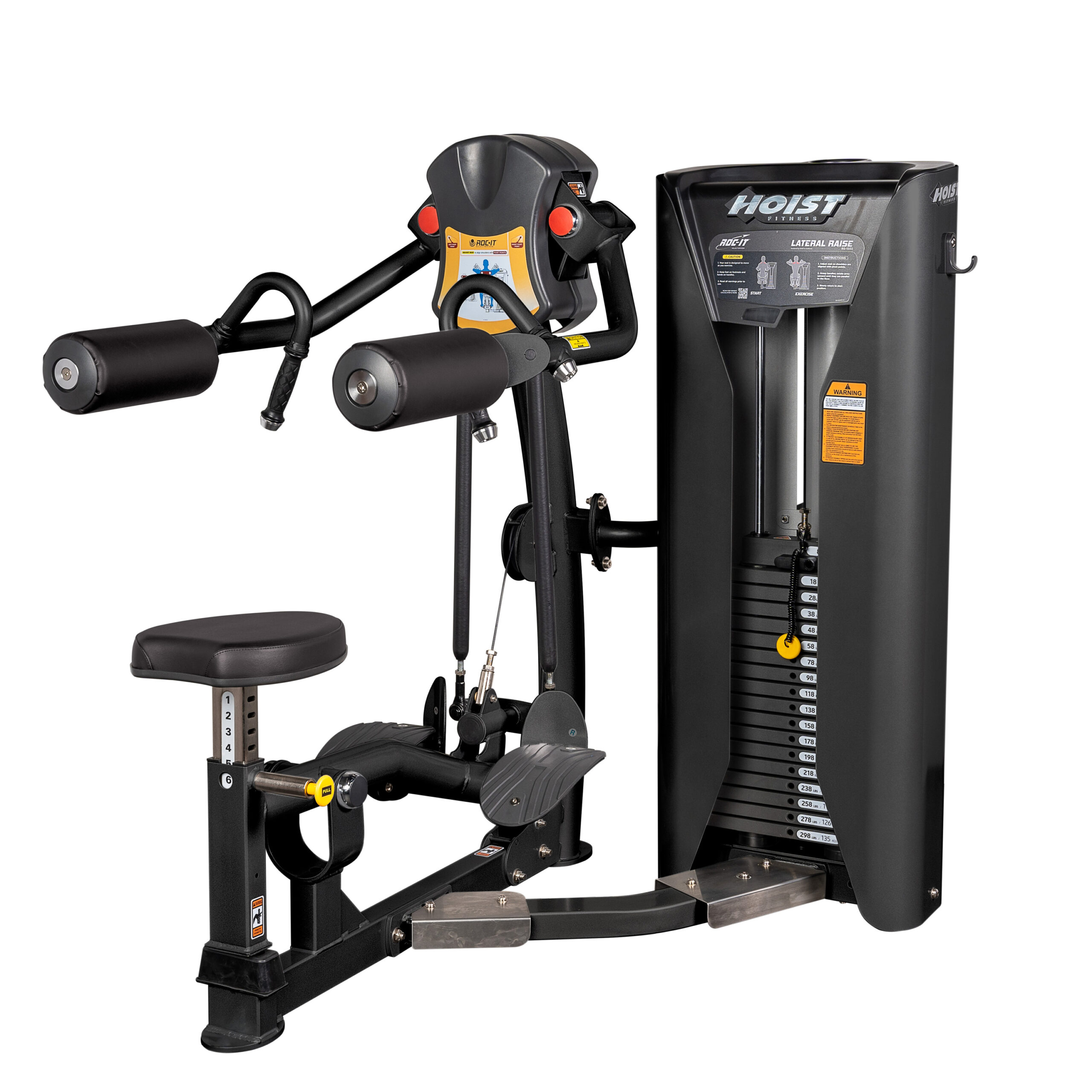 Дельтовидные сидя HOIST ROC-IT RS-1502 матовый черный