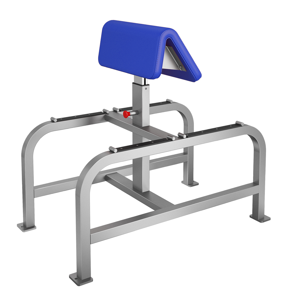 Парта для бицепса стоя FOREMAN FW-208 черный/серый Dove Gray